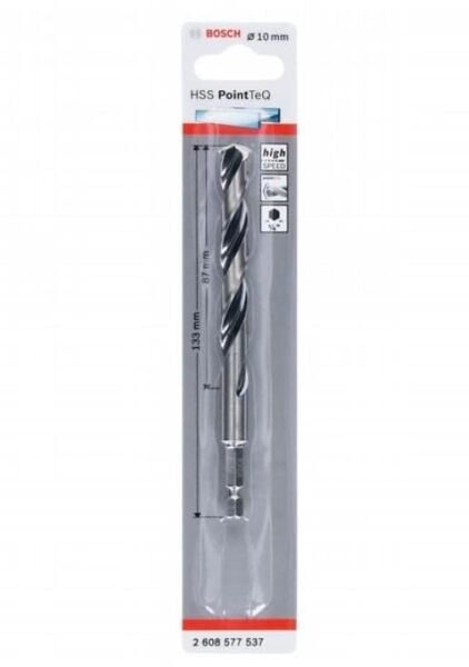 HSSPOINTTEQ HEX METAL MATKAP UCU 10.0MM