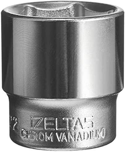 İzeltaş 22 Mm 3/8'' Lokma Anahtar Altı Köşe 1110060022