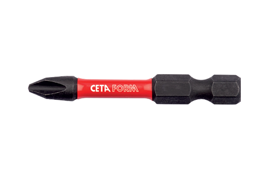 Ceta Form 1/4'' Yıldız Bits Uç (Darbeli Kullanım) PH2 x 50 mm - CB/492TM