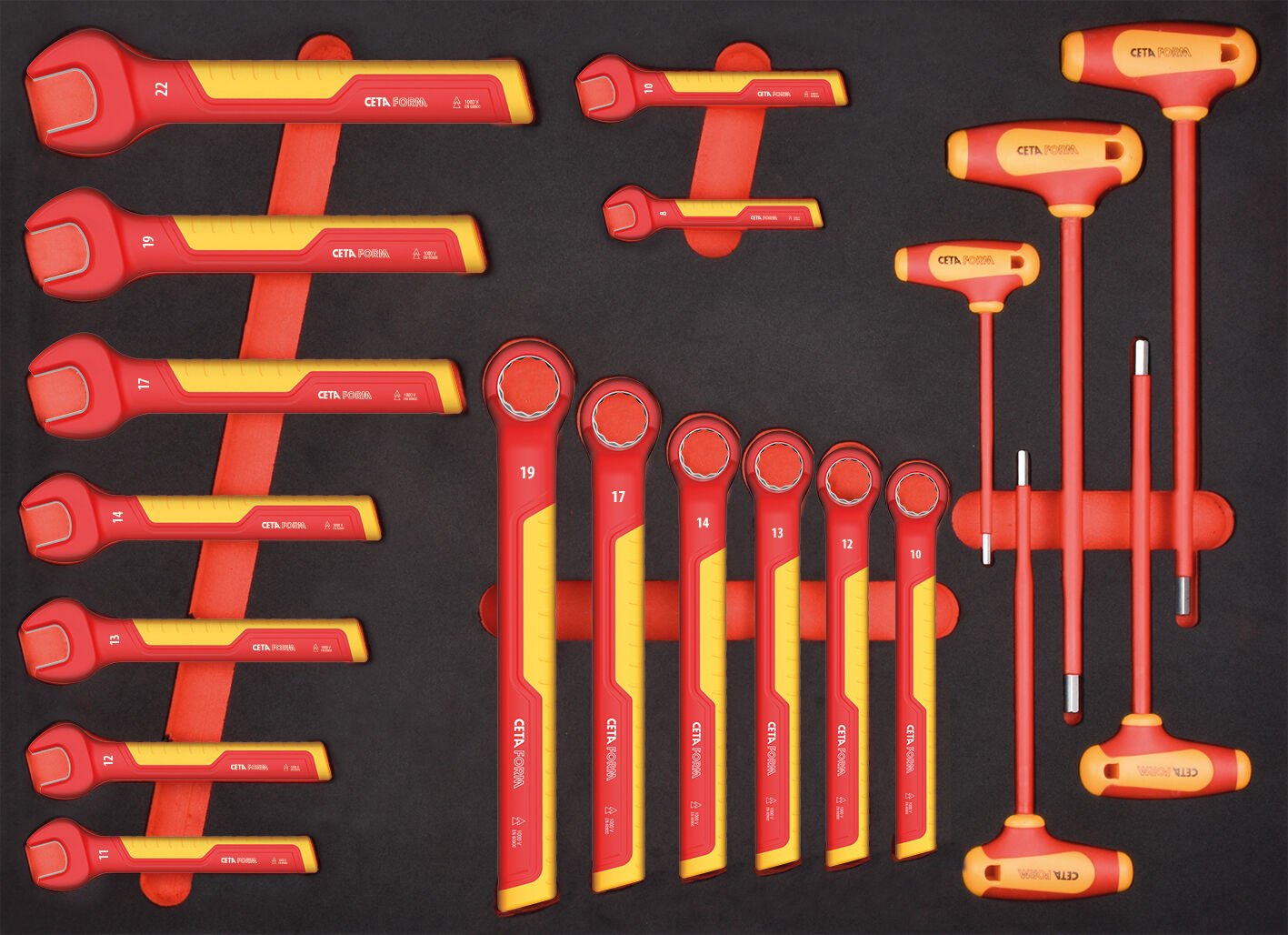 Ceta Form 20 Parça 1000V Anahtar Seti (EVA'lı) - GB99-E20