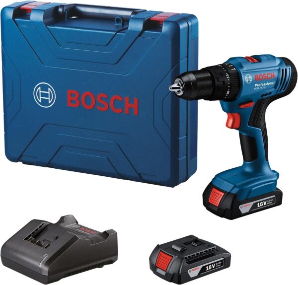 Bosch Professional GSB 183-Li Akülü Darbeli Delme Vidalama Makinesi (2 x 2.0 Ah) - 06019K9100