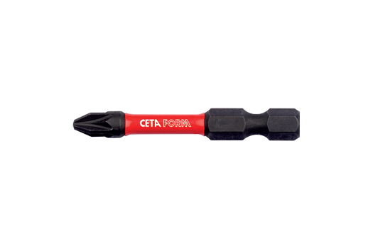 Ceta Form 1/4'' Pozidriv Bits Uç (Darbeli Kullanım) PZ1 x 50 mm - CB/591TM