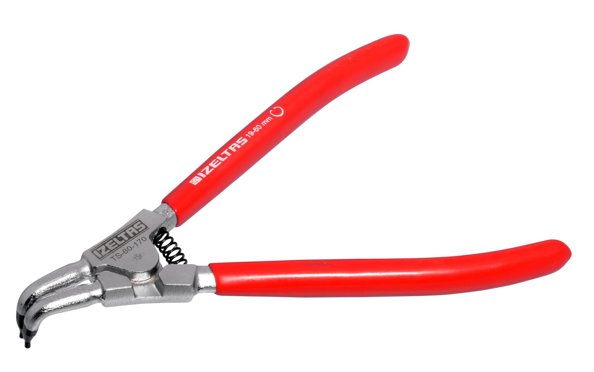 İzeltaş 170 Mm Dıs Segman Pensi Yaylı Eğri 3311120170