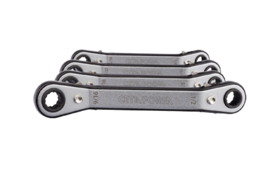 Ceta Form 4 Parça Cırcırlı Yıldız Anahtar Takımı (Eğik) (SAE) - B07AO-B04