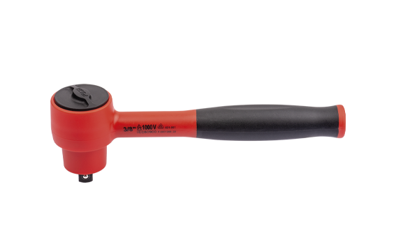 Ceta Form 3/8'' 1000V Düğmeli Cırcır Kolu - GC11-12