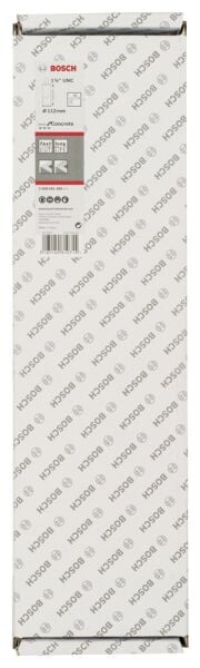 Bosch - Best Serisi Beton İçin 1 1/4'' UNC Girişli Elmas Sulu Karot Ucu 112 mm