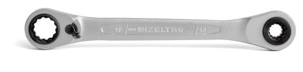 İzeltaş Çoklu Yıldız Cırcır Anahtar 10x13x17x19 - 0335020010