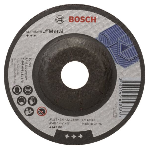 Bosch 115*6,0 Mm Standart For Metal 2608603181