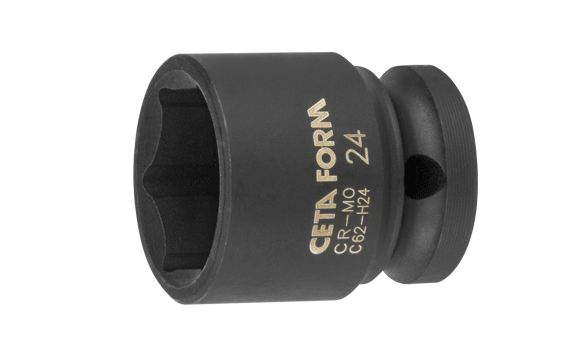 Ceta Form 1/2'' 6 Köşe Havalı Lokma Anahtar 24 mm - C62-H24