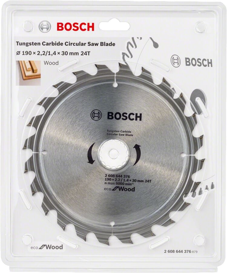 Bosch Optiline Eco Daire Testere 190*30 Mm 24 Diş 2608644376