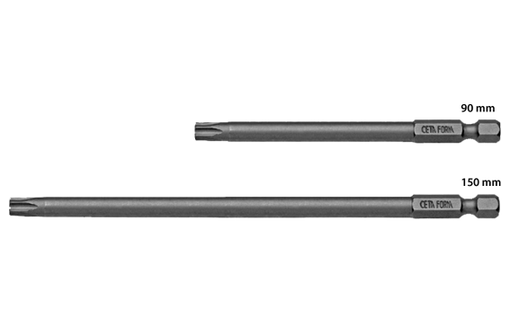 Ceta Form 1/4'' Torx Bits Uç T25 x 90 mm - CB/8097