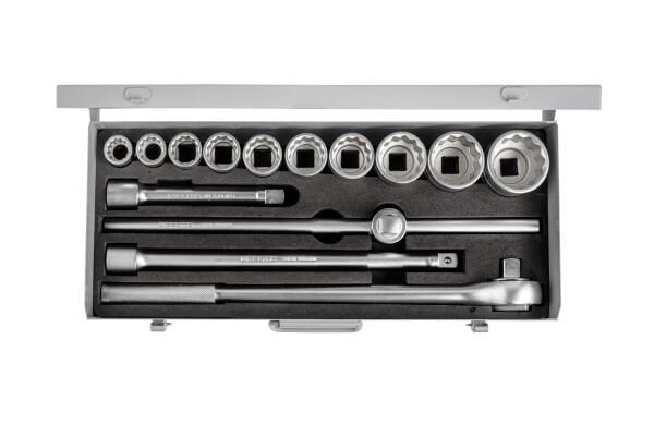 İzeltaş 14 Parça 3/4'' On İki Köşe Lokma Anahtar Takımı - 1120006014