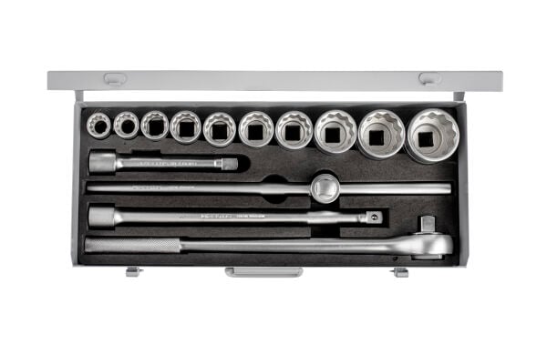 İzeltaş 14 Parça 3/4'' On İki Köşe Lokma Anahtar Takımı - 1120006014