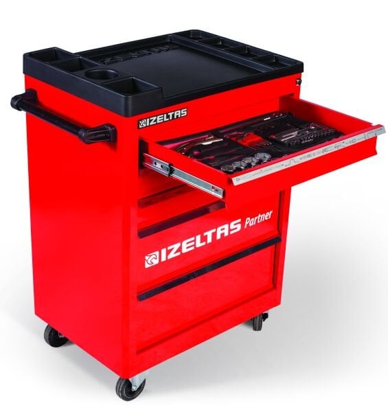 İzeltaş Partner Serisi 5 Çekmeceli Takım Dolabı (Dolu - 118 Parça) - 8235006121