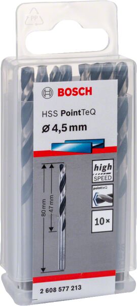 Bosch Hss-Poınttec 4.5 Mm 10Lu Paket 2608577213