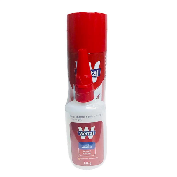 Wertal MDF Kit Yapıştırıcı (100 gr + 400 ml Aktivatör)