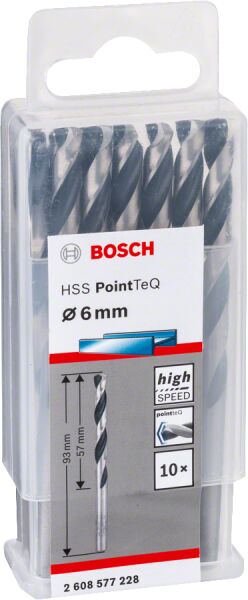 Bosch Hss-Poınttec 6.0 Mm 10Lu Paket 2608577228