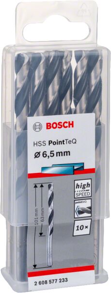 Bosch Hss-Poınttec 6.5 Mm 10Lu Paket 2608577233