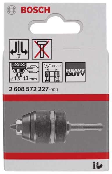 Bosch - SDS-Plus Anahtarsız Mandren 1,5-13 mm