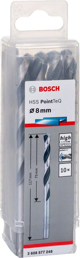Bosch Hss-Poınttec 8.0 Mm 10Lu Paket 2608577248