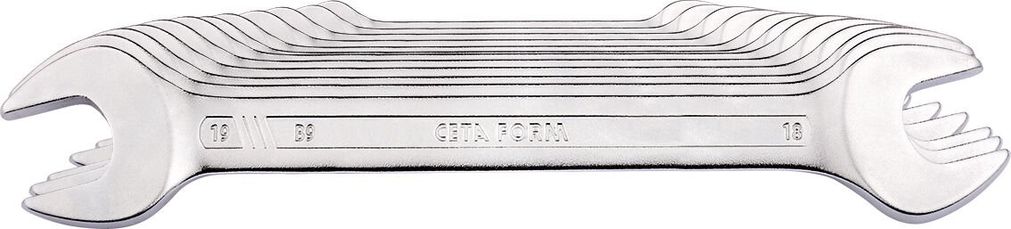 Ceta Form 10 Parça Çatal İki Ağız Anahtar Takımı - Karton Kutulu  - B09-B10