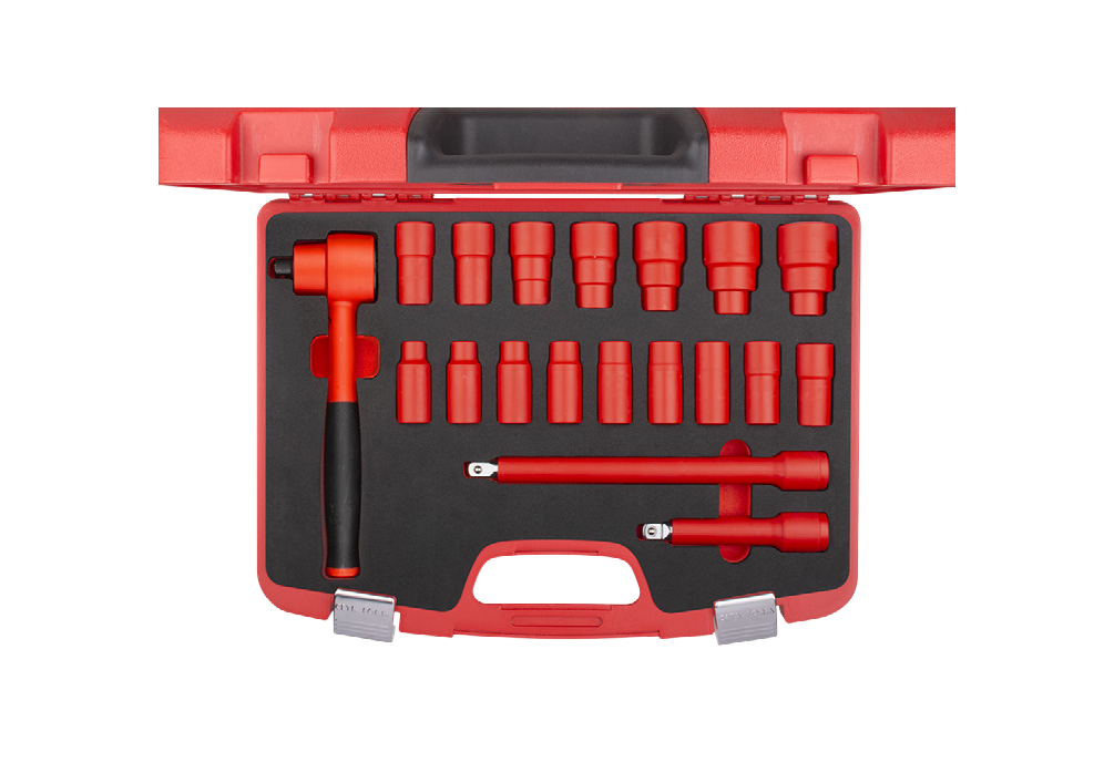 Ceta Form 19 Parça 1/2'' 1000V 6 Köşe Lokma Takımı - GC20-19PH2