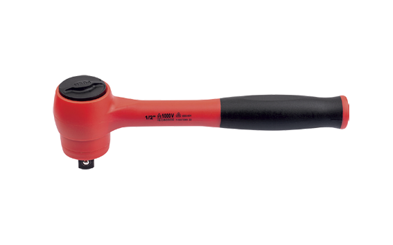 Ceta Form 1/2'' 1000V Düğmeli Cırcır Kolu - GC21-12