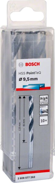 Bosch Hss-Poınttec 9.5 Mm 10Lu Paket 2608577263