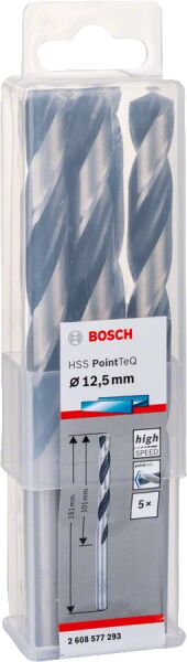 Bosch Hss-Poınttec 12.5 Mm 5Lı Paket 2608577293