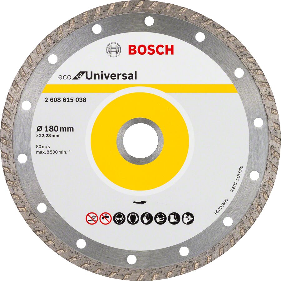 Bosch 180mm Elmas Kesme Diski 10'lu 2608615047