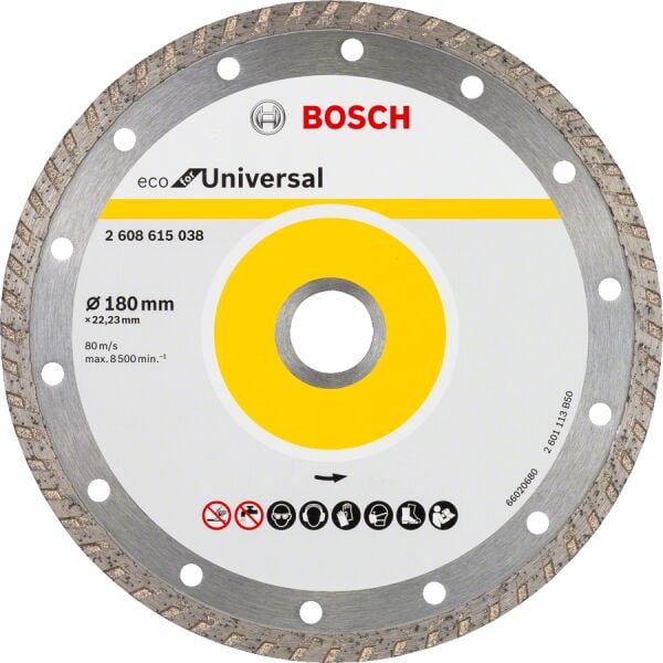 Bosch 180mm Elmas Kesme Diski 10'lu 2608615047
