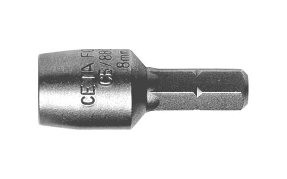 Ceta Form 1/4'' Manyetik Lokma Uç 6 x 33 mm - CB/8806