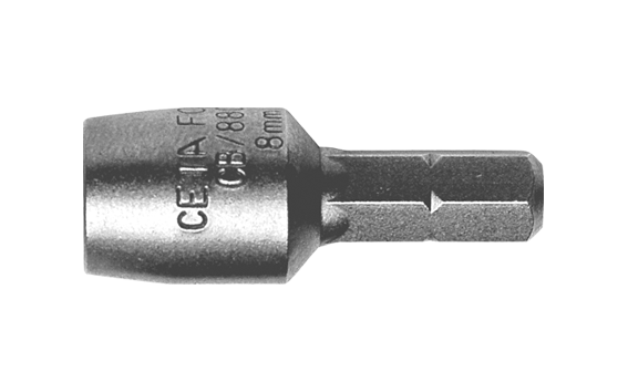 Ceta Form 1/4'' Manyetik Lokma Uç 6 x 33 mm - CB/8806