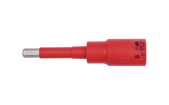 Ceta Form 1/2'' 1000V Uzun Allen Uçlu Lokma 6 x 120 mm - GC28S-H06L