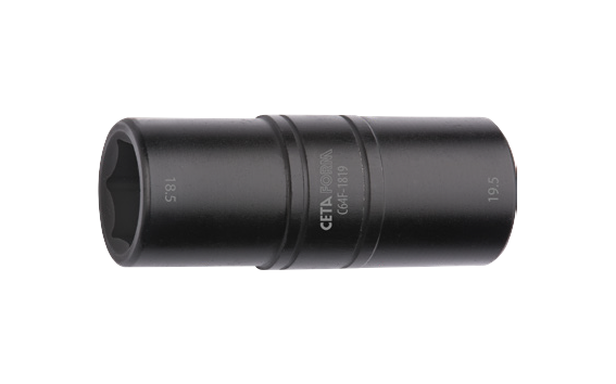 Ceta Form 1/2'' Havalı Bijon Lokma Anahtarı (İki Ağızlı) 17 x 19 mm - C64F-1719
