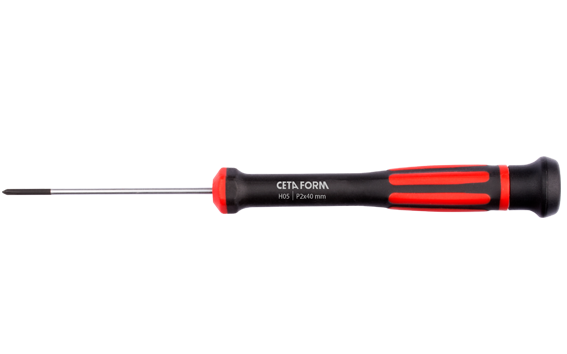 Ceta Form C-TRONIC Yıldız Uçlu Elektronikçi Tornavida PH1 x 80 mm - H02-1-080
