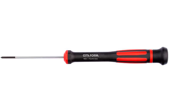 Ceta Form C-TRONIC Yıldız Uçlu Elektronikçi Tornavida PH1 x 80 mm - H02-1-080