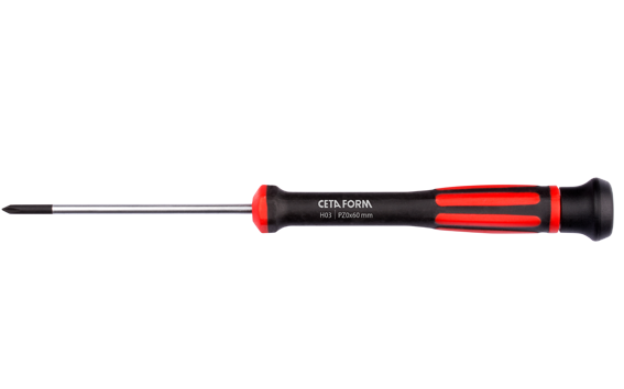 Ceta Form C-TRONIC Pozidriv Uçlu Elektronikçi Tornavida PZ0 x 60 mm - H03-0-060
