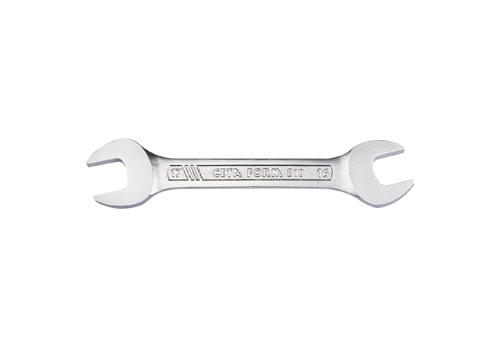Ceta Form Çatal İki Ağız Anahtar (Kısa Tip) 16 x 17 mm - B10-1617