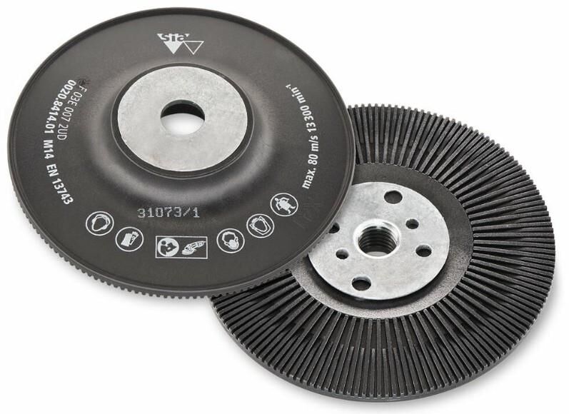 BOSCH 125 CAP PAD W FIBERDISK TURBO PAD II SERT M14