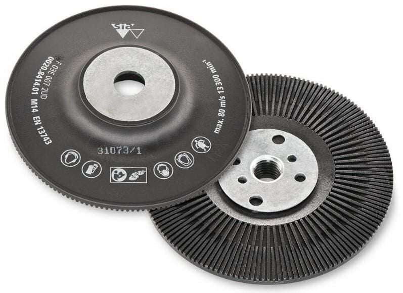 BOSCH 125 CAP PAD W FIBERDISK TURBO PAD II SERT M14