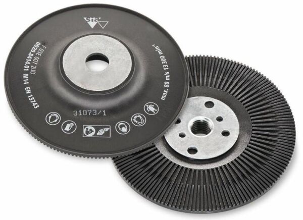 BOSCH 125 CAP PAD W FIBERDISK TURBO PAD II SERT M14