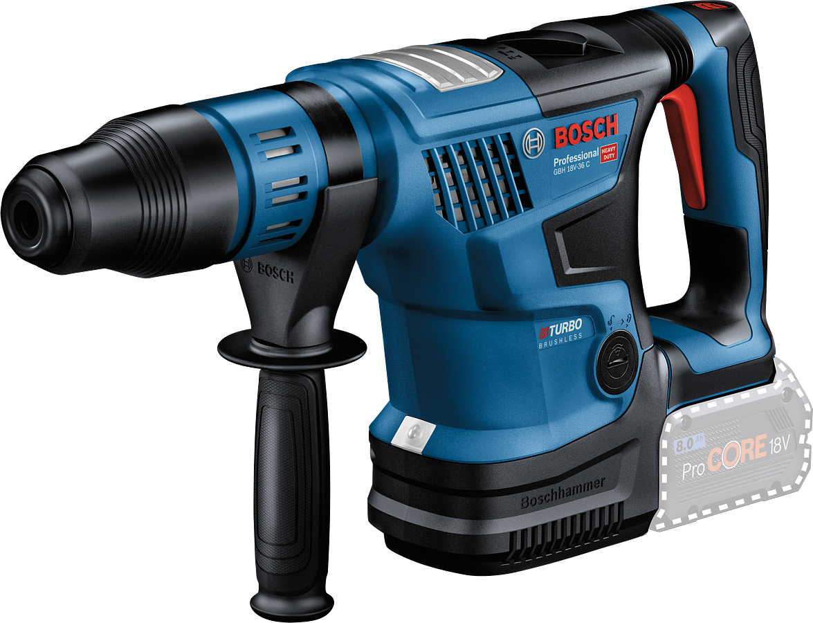 Bosch Professional GBH 18V-36 C Akülü Kırıcı Delici (Aküsüz) - 0611915021