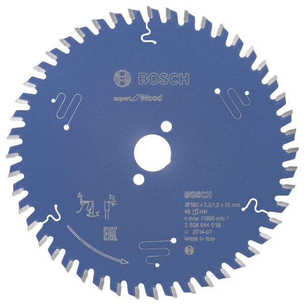 Bosch - Expert Serisi Ahşap için Daire Testere Bıçağı 160*20 mm 48 Diş