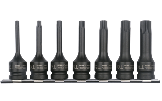 Ceta Form 7 Parça 1/2'' Torx Uçlu Havalı Lokma Takımı - C68-RT07
