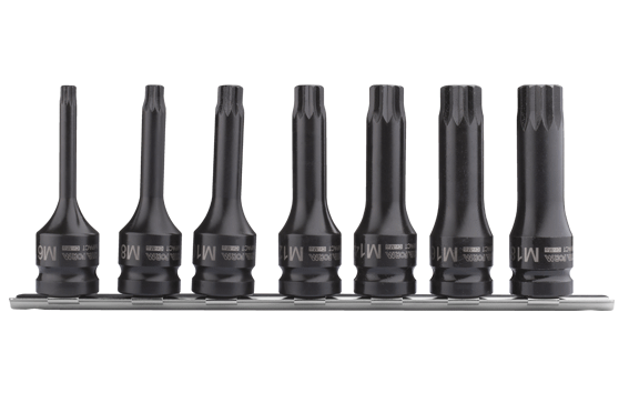 Ceta Form 7 Parça 1/2'' XZN Uçlu Havalı Lokma Takımı - C68-RX07