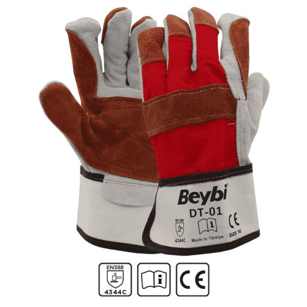 Beybi DT-01 Deri Takviyeli Eldiven