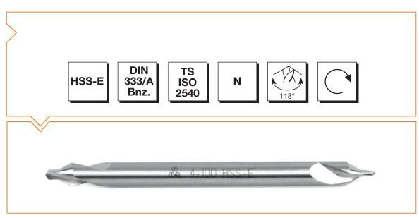 Makina Takım HSS-E DIN 333/A Bnz. Punta Matkabı - UZUN 2.5MM