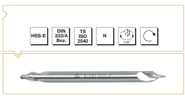 Makina Takım HSS-E DIN 333/A Bnz. Punta Matkabı - UZUN 2.5MM