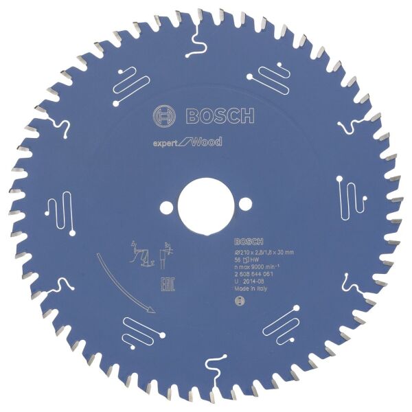 Bosch - Expert Serisi Ahşap için Daire Testere Bıçağı 210*30 mm 56 Diş
